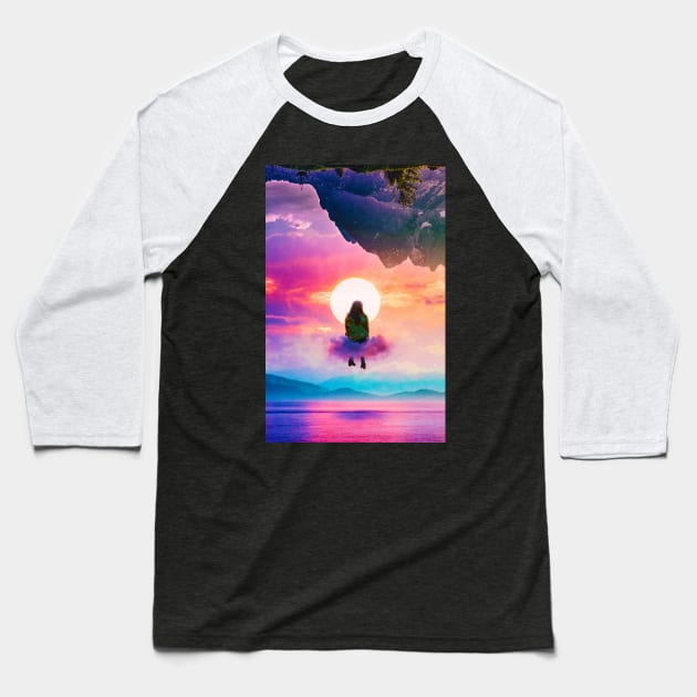 The Flying Nimbus Baseball T-Shirt by SeamlessOo